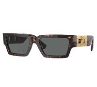 Versace VE4459F Asian Fit 108/87 Men's Sunglasses Tortoiseshell Size 54
