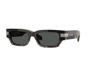 Versace VE4465 545687 Man Sunglasses Acetate Turtle Grey Squared Normal
