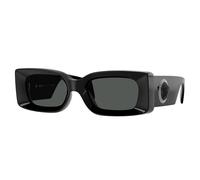 Versace Unisex VE4474U GB1/87 Sunglasses Injected Black Grey Squared Normal