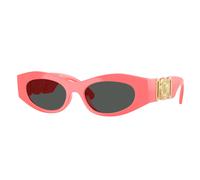 Versace VE4480U 553187 Woman Sunglasses Injected Pink Grey Cat Eye Normal