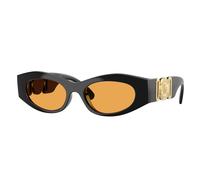 Versace VE4480U GB1/7 Woman Sunglasses Injected Black Orange Cat Eye Normal
