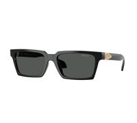 Versace VE4490U GB1/87 Man Sunglasses Injected Black Grey Squared Normal