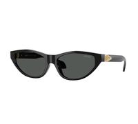 Versace VE4491U GB1/87 Woman Sunglasses Injected Black Grey Cat Eye Normal
