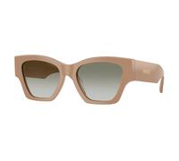 Versace VE4492U 55178E Woman Sunglasses Acetate Brown Green Squared Normal Shaded