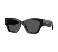 Versace VE4492U GB1/87 Woman Sunglasses Acetate Black Grey Squared Normal