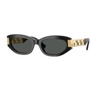 Versace VE4501 GB1/87 Woman Sunglasses Acetate Black Grey Cat Eye Normal