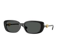 Versace VE4504D Asian Fit GB1/87 Womenâs Sunglasses Black Size 56