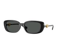 Versace VE4504D GB1/87 Woman Sunglasses Injected Black Grey Pillow Normal