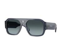 Versace Man Sunglass VE4508U - Frame color: Transparent Dark Blue, Lens color: Blue Gradient Grey