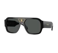 Versace VE4508U GB1/87 Man Sunglasses Acetate Black Grey Squared Normal
