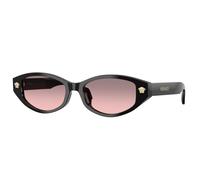 Versace VE4512D GB1/5M Woman Sunglasses Acetate Black Pink Cat Eye Normal Nuanced