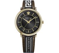 V-Circle Greca Edition Watch - male - Versace - Watches - Yellow - ONE SIZE - Accessories ONE SIZE
