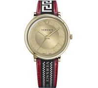 Versace VE5A02021 Wristwatch V-Circle 42mm Quartz Unisex Golden Gold 5 ATM