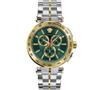 Versace VE6CA0523 Aion Chronograph 45mm Quartz Unisex Green Silver, Gold 5 ATM