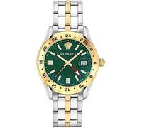 Versace Ve7c00623 41mm 5atm Quartz Analogical Watch Golden Man