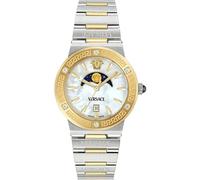 Versace VE7G00524 Ladies Watch Greca Logo Moonphase Diamonds 38mm 5ATM