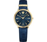 Versace VE8100419 38mm Quartz Watch in Blue Versace Blue One Size