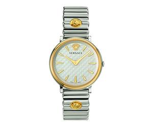 Versace VE8101419 Women's Analogue Quartz Watch with Stainless Steel Strap
