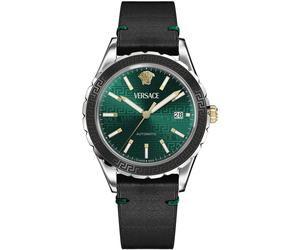 Versace VEQCA0124 Mens Watch Hellenyium Automatic Chrono 42mm 5ATM