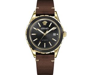 Versace VEQCA0224 Mens Watch Hellenyium Automatic Chrono 42mm 5ATM