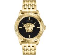 Versace Men's Quartz Analog Watch with Stainless Steel Strap mid-39745, Gold