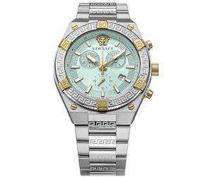 Versace VESO01223 Sporty Greca Horloge 46 mm, silver, Sports