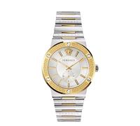 Versace VEV100320 Greca Logo gold silver Stainless Steel Men's Watch Brand New