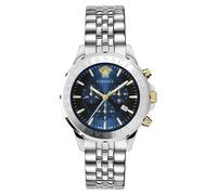 Versace , Mens Watch Versace Vev601923, Quartz, 44mm, 5Atm ,Gray male, Sizes: ONE SIZE