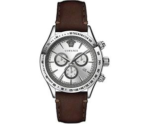 Versace VEV700119 Men's Leather Quartz Chronograph Watch