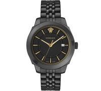 Versace VEV901823 Wristwatch Icon Classic 42mm 5ATM Quartz Unisex Black Link ...