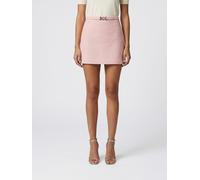 Versace Virgin Wool Plaid Mini Skirt - Size: 42 - female
