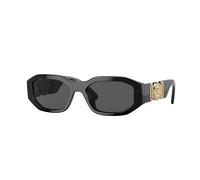 Versace VK4429U GB1/87 Kid Sunglasses Acetate Black Grey Geometric Normal
