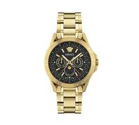 Versace Watches Gents Galaxy Moonph Black Guilloch Watch VE0K00425 - Exclusive - Stainless Steel / Sapphire