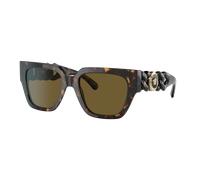 Versace Woman Sunglass VE4409 - Frame color: Havana, Lens color: Dark Brown