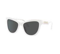 Versace Woman Sunglass VE4417U - Frame color: White, Lens color: Dark Grey