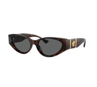 Versace Woman Sunglass VE4454 - Frame color: Havana, Lens color: Dark Grey