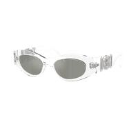 Versace Woman Sunglass VE4480U - Frame color: Crystal, Lens color: Green Mirror Silver