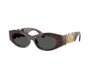 Versace Woman Sunglass VE4480U - Frame color: Havana, Lens color: Dark Grey