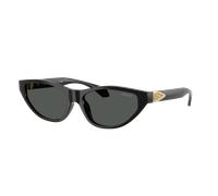 Versace Woman Sunglass VE4491U - Frame color: Black, Lens color: Dark Grey