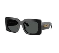 Versace Woman Sunglass VE4496U - Frame color: Black, Lens color: Dark Grey