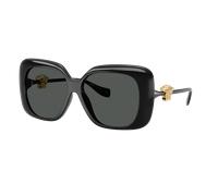 Versace Woman Sunglass VE4499U - Frame color: Black, Lens color: Dark Grey