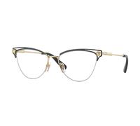 Versace Woman VE1280 1433 Optical frames Steel Black Transparent Cat Eye Normal