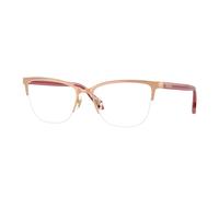 Versace Woman VE1304 1412 Optical frames Metal Gold Transparent Cat Eye Normal