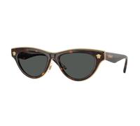 Versace Woman VE2273 108/87 Sunglasses Metal Turtle Grey Cat Eye Normal