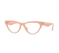 Versace Woman VE3364U 5497 Optical frames Injected Pink Transparent Cat Eye Normal