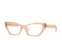 Versace Woman VE3373U 5518 Optical frames Acetate Brown Transparent Cat Eye Normal