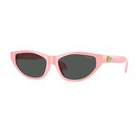 Versace Woman VE4491U 545287 Sunglasses Injected Pink Grey Cat Eye Normal