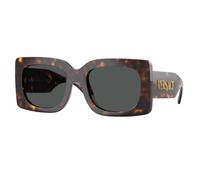 Versace Woman VE4496U 108/87 Sunglasses Injected Turtle Grey Squared Normal