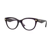 Versace VE3365U 5263 Woman Optical frames Injected Violet Transparent Cat Eye Normal
