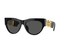 Versace Woman Versace VE4440U GB1/87 Sunglasses Acetate Black Grey Geometric Normal